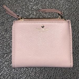 Kate Spade Bi-Fold wallet in blush